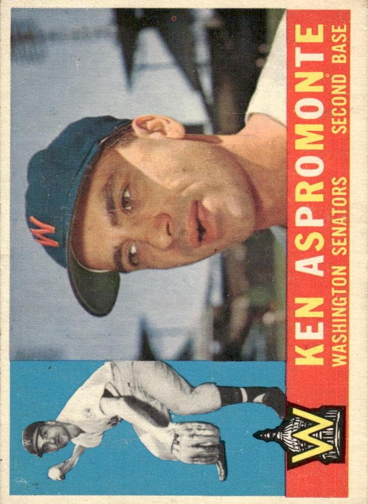 Ken Aspromonte 1960 topps Topps