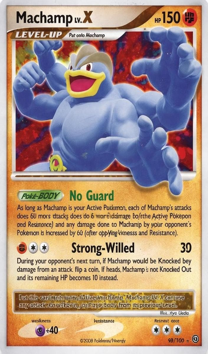 Machamp LV.X #98
