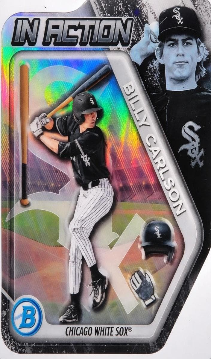 Billy Carlson 2025 bowman Bowman Draft Chrome