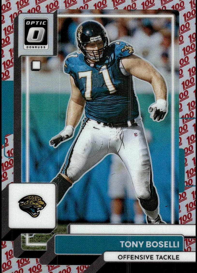 Tony Boselli 2022 panini Donruss Optic