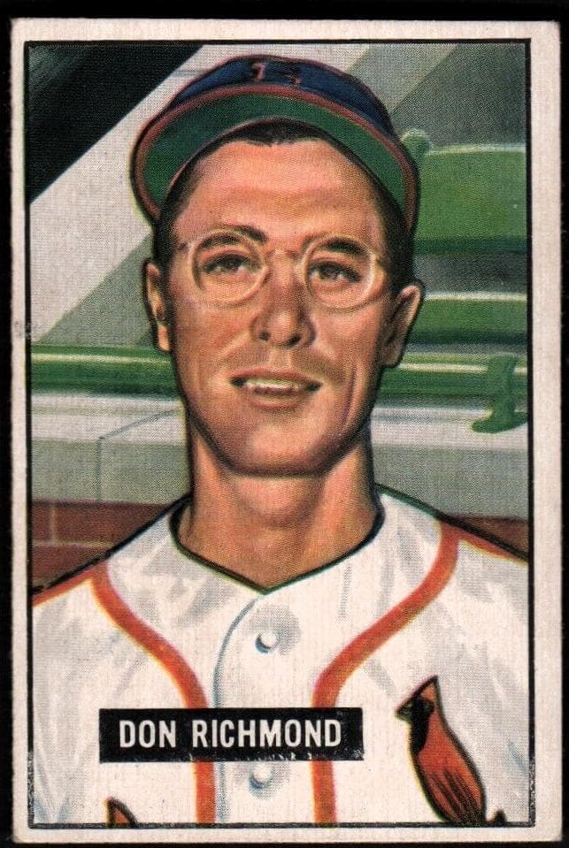 Don Richmond 1951 bowman Bowman