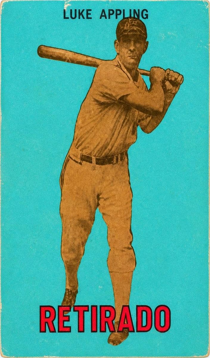 Luke Appling 1967 topps Topps Venezuelan