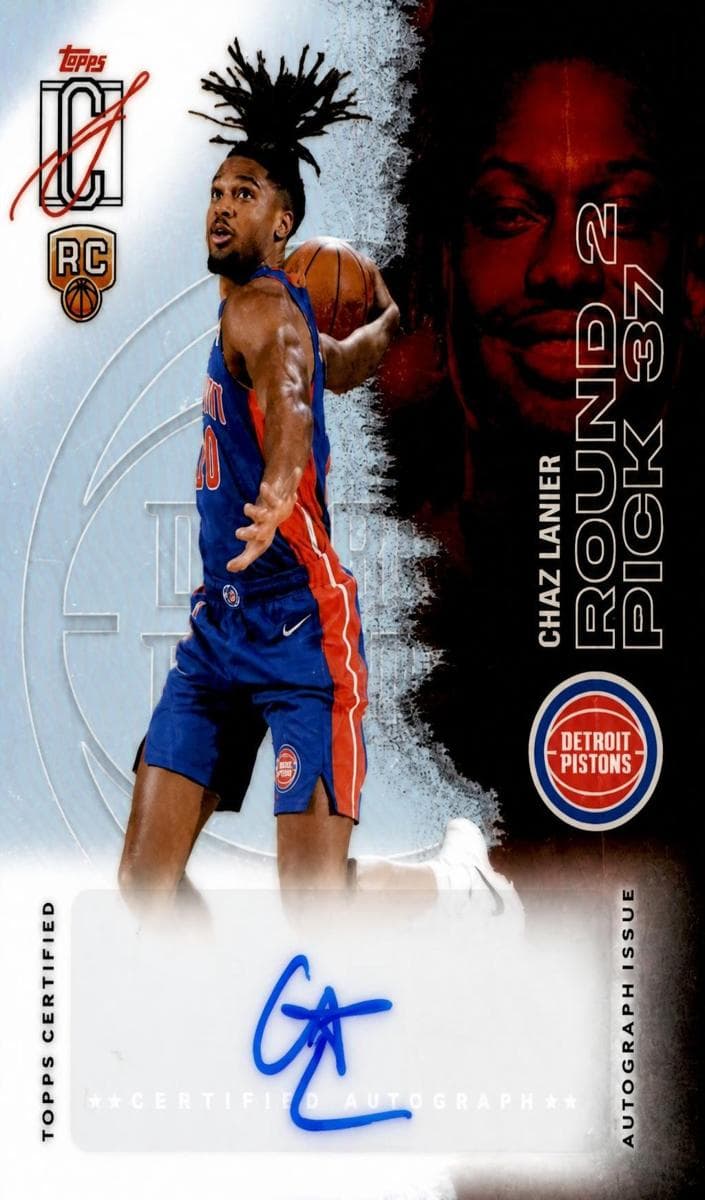 Chaz Lanier 2025 topps Topps Signature Class