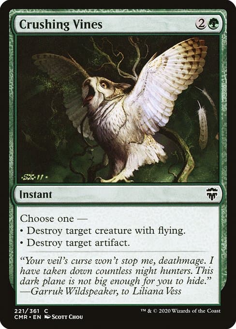 Crushing Vines 2012 Magic: The Gathering