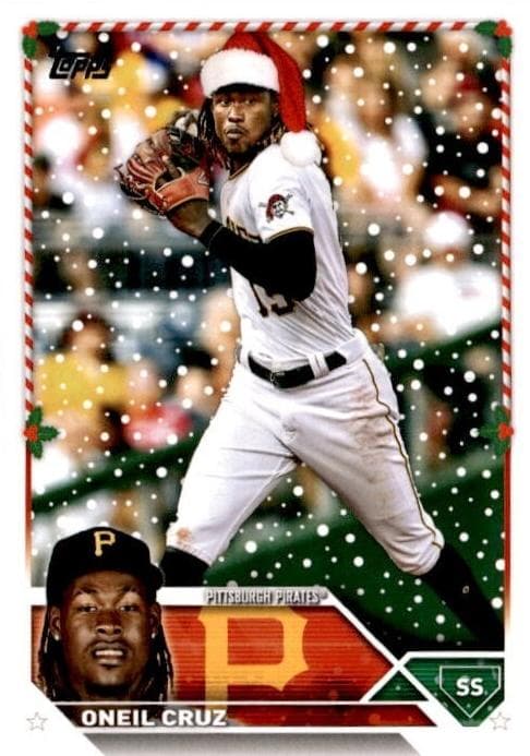 Oneil Cruz 2023 topps Holiday