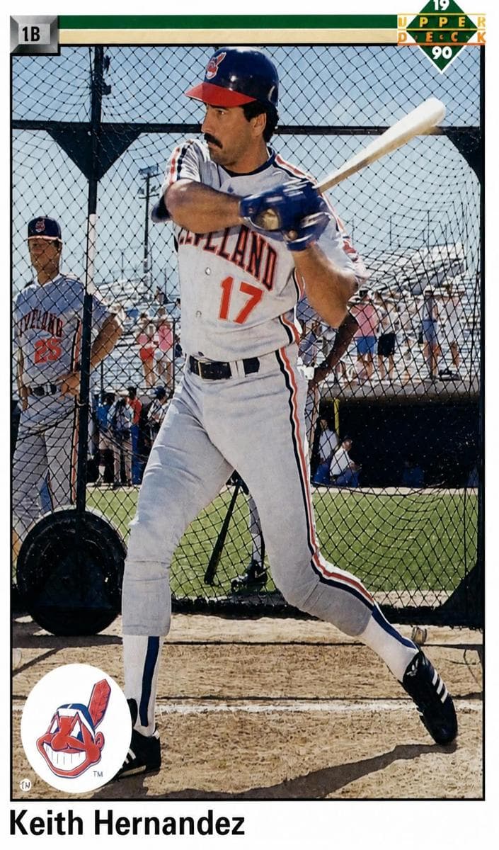Keith Hernandez 1990 upper-deck Upper Deck