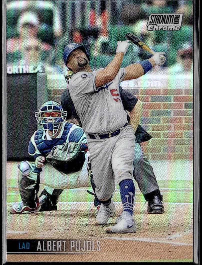 Albert Pujols 2021 topps Stadium Club
