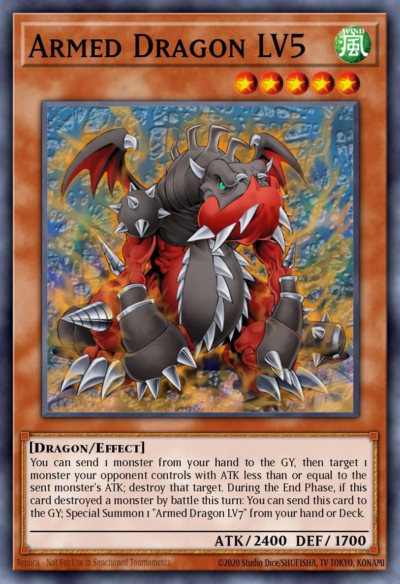 Armed Dragon LV5 #SD1-EN006