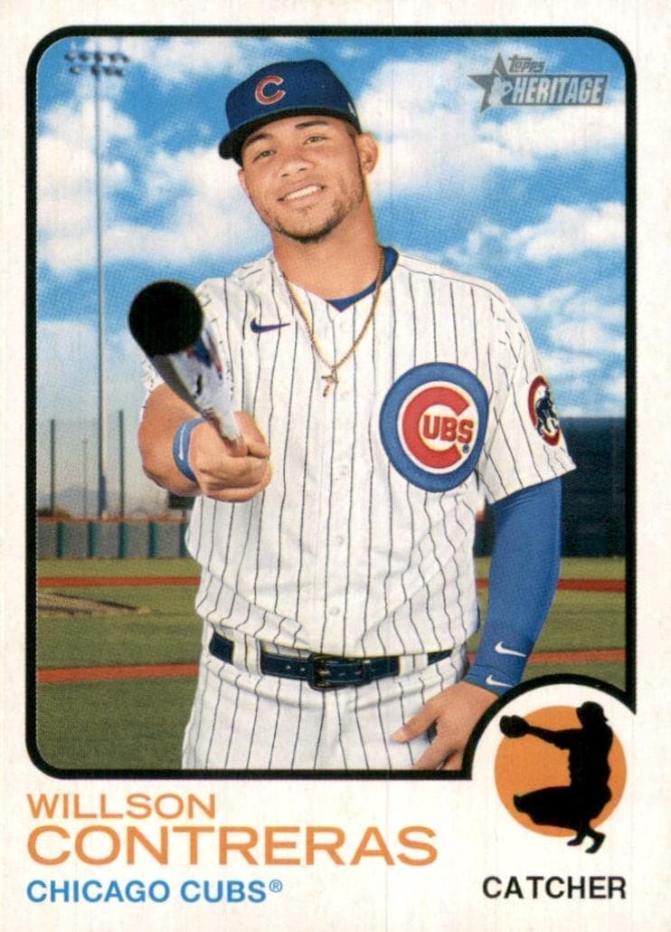 Willson Contreras 2022 topps Topps Heritage