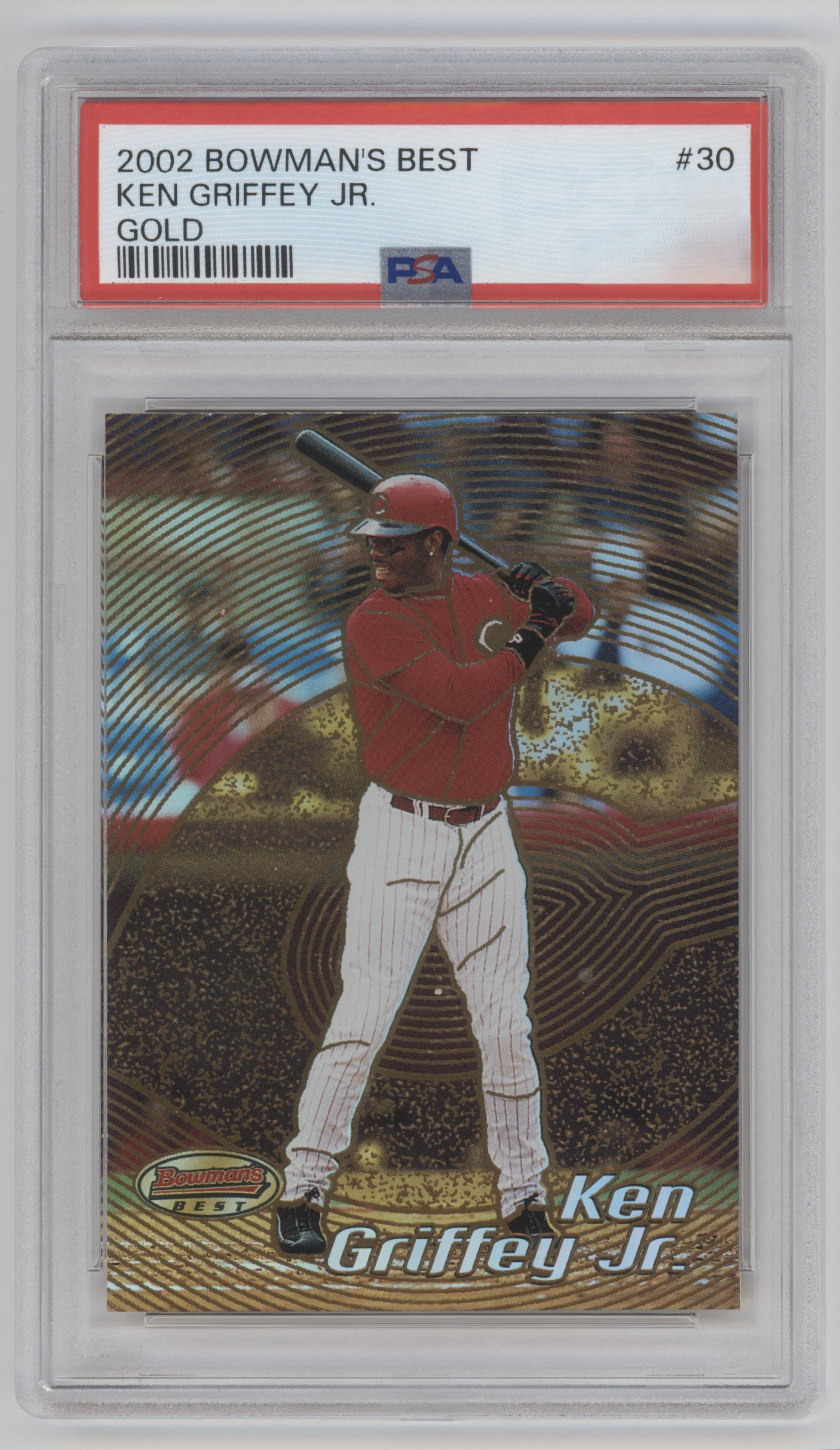 Ken Griffey Jr. 2002 bowman Bowman's Best