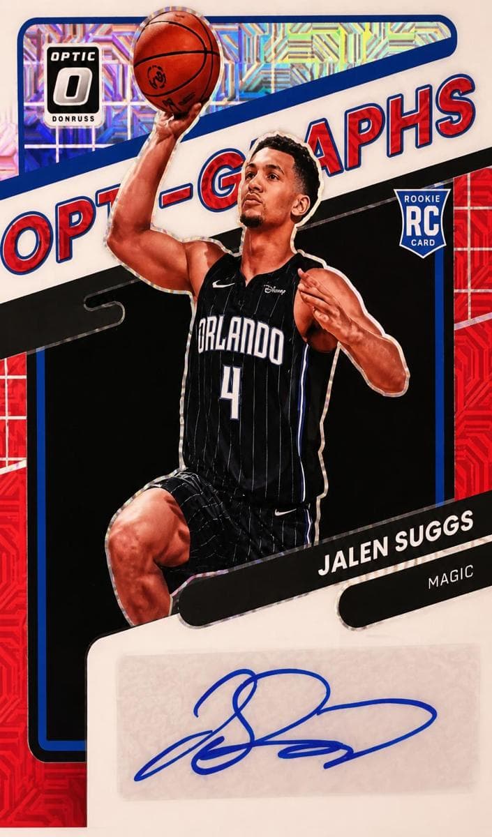 Jalen Suggs 2021 panini Donruss Optic