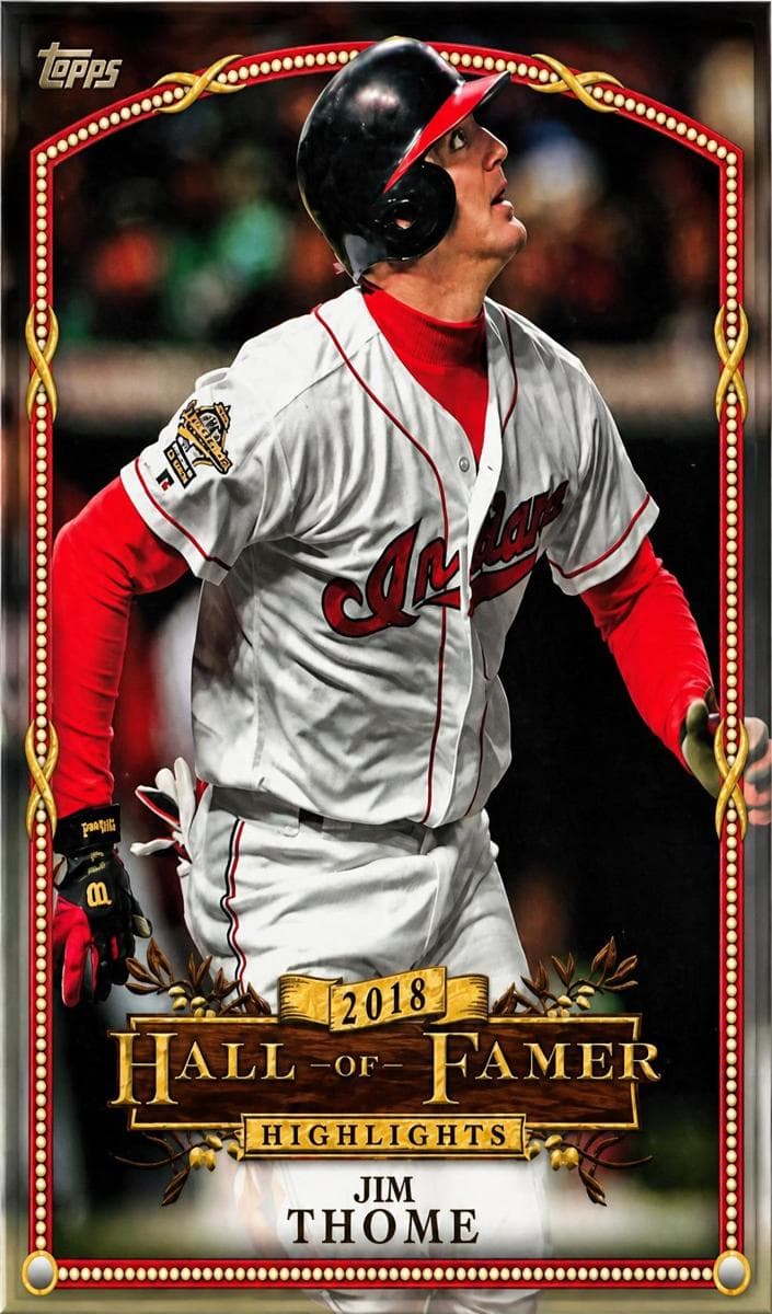 Jim Thome 2018 topps Topps Update