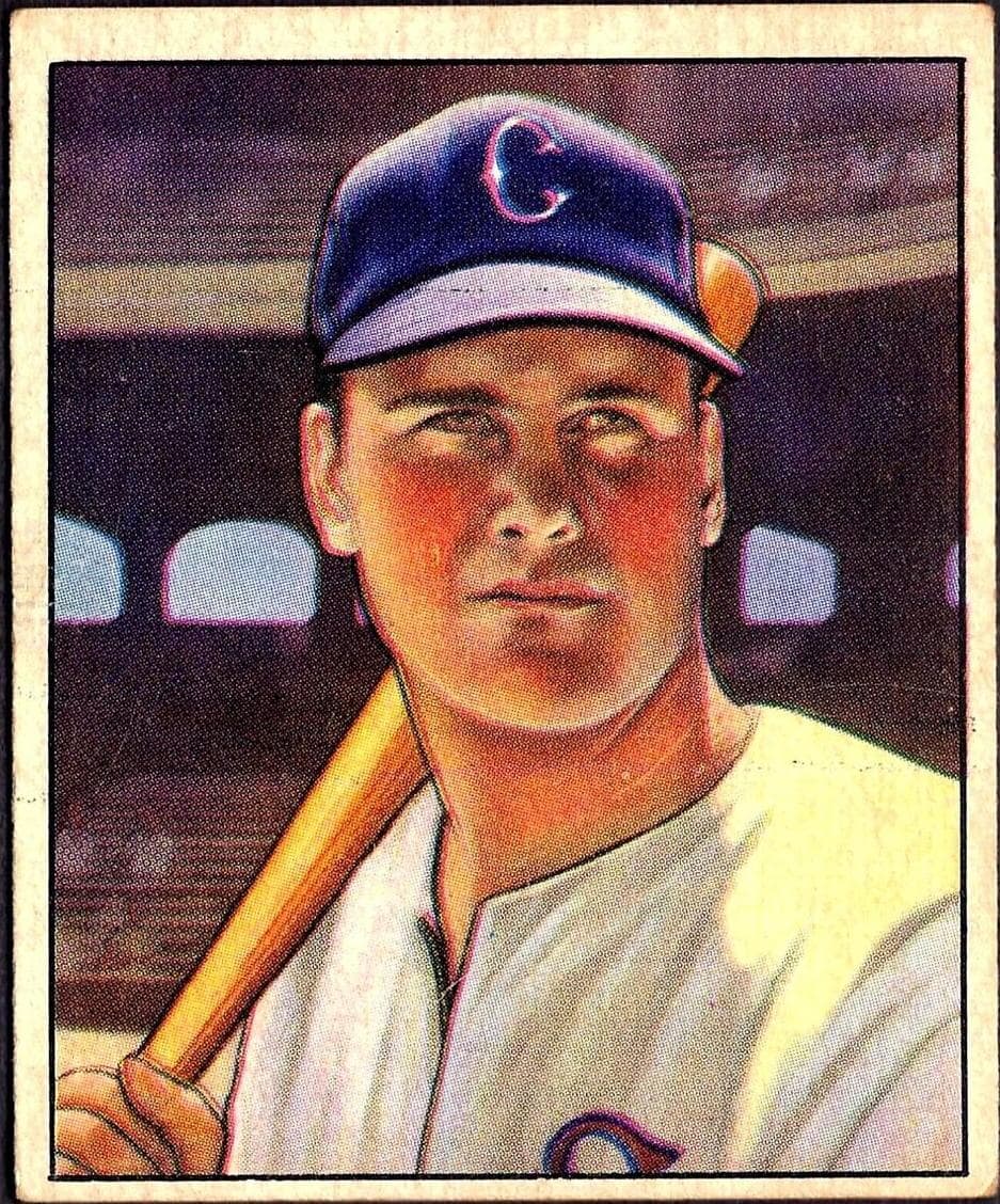 Gus Zernial 1950 bowman Bowman