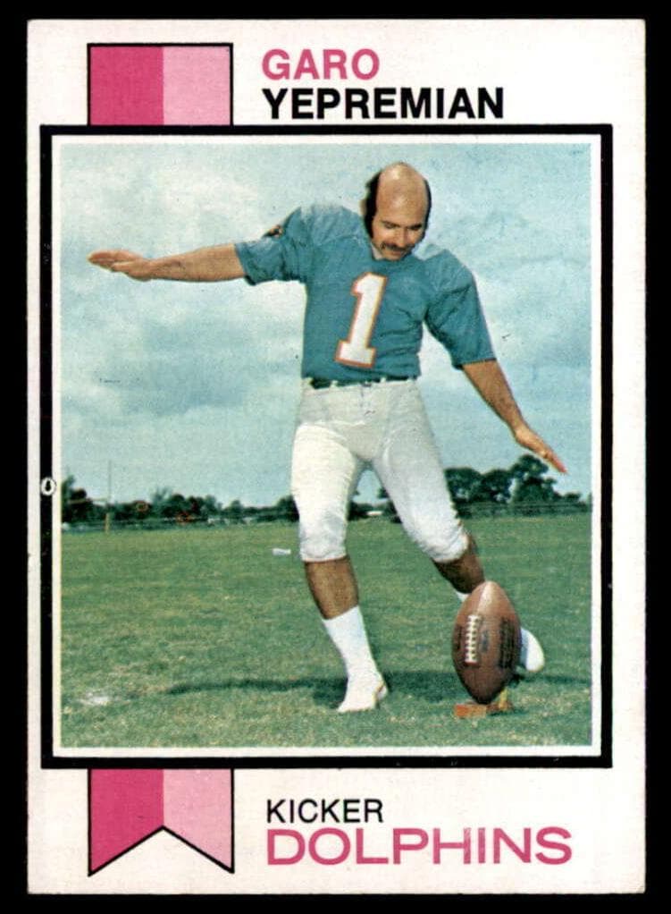 Garo Yepremian 1973 topps