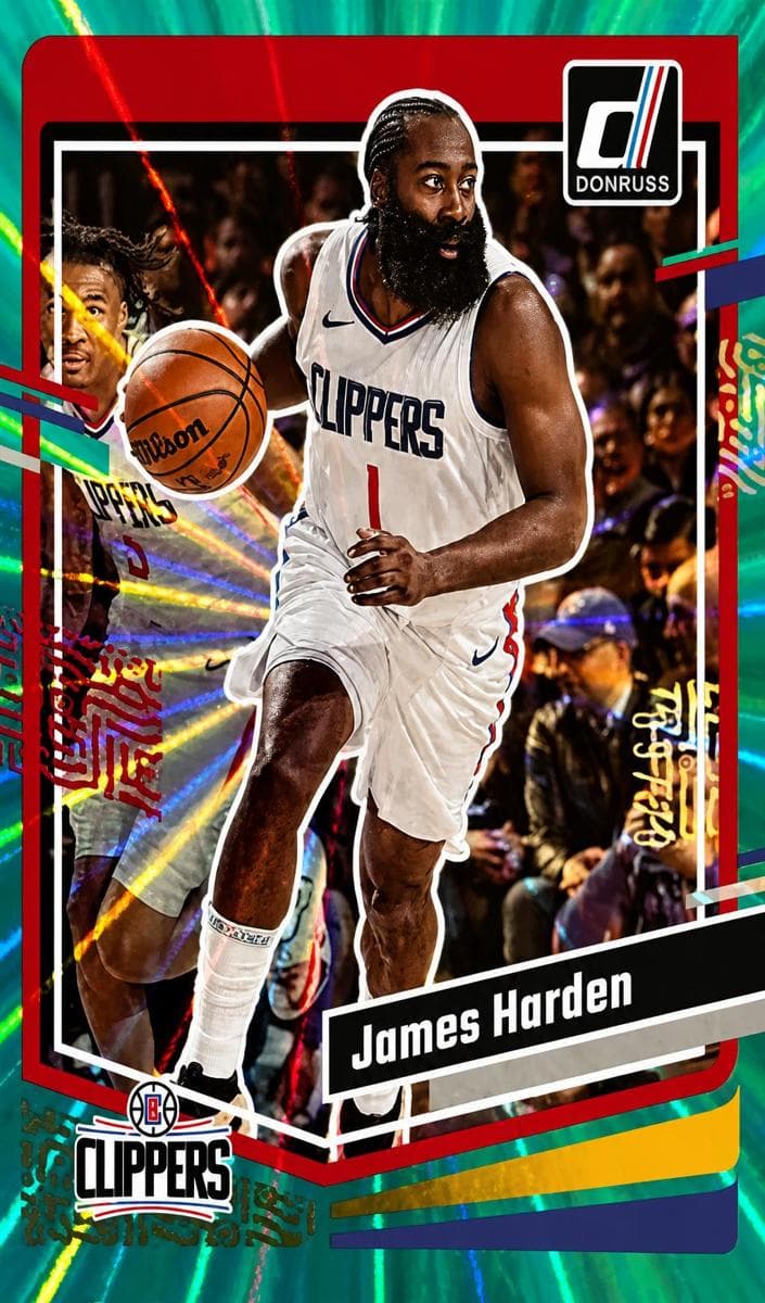 James Harden 2023 panini Donruss