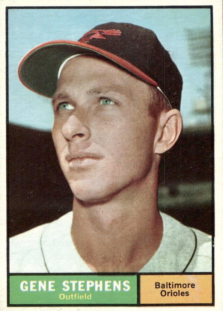 Gene Stephens 1961 topps Topps