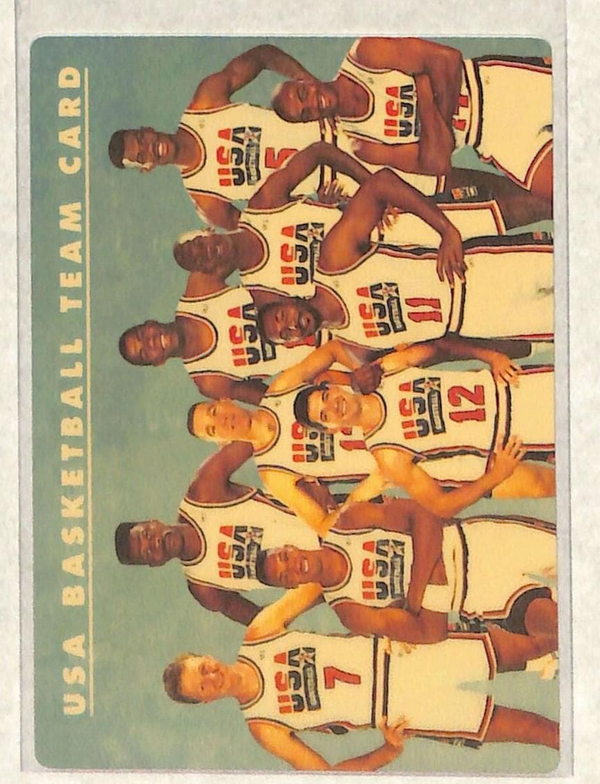 USA Basketball Team 1992 skybox