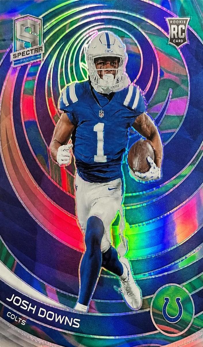 Josh Downs 2023 panini Panini Spectra
