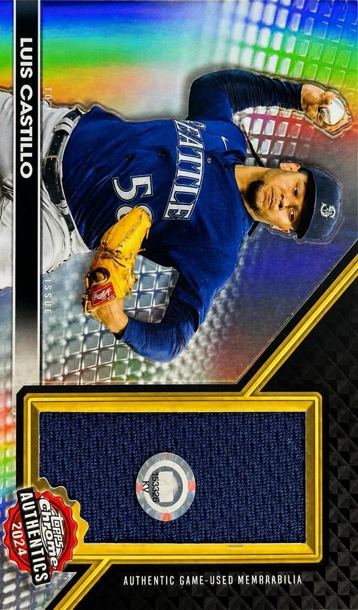 Luis Castillo 2024 topps Topps Chrome