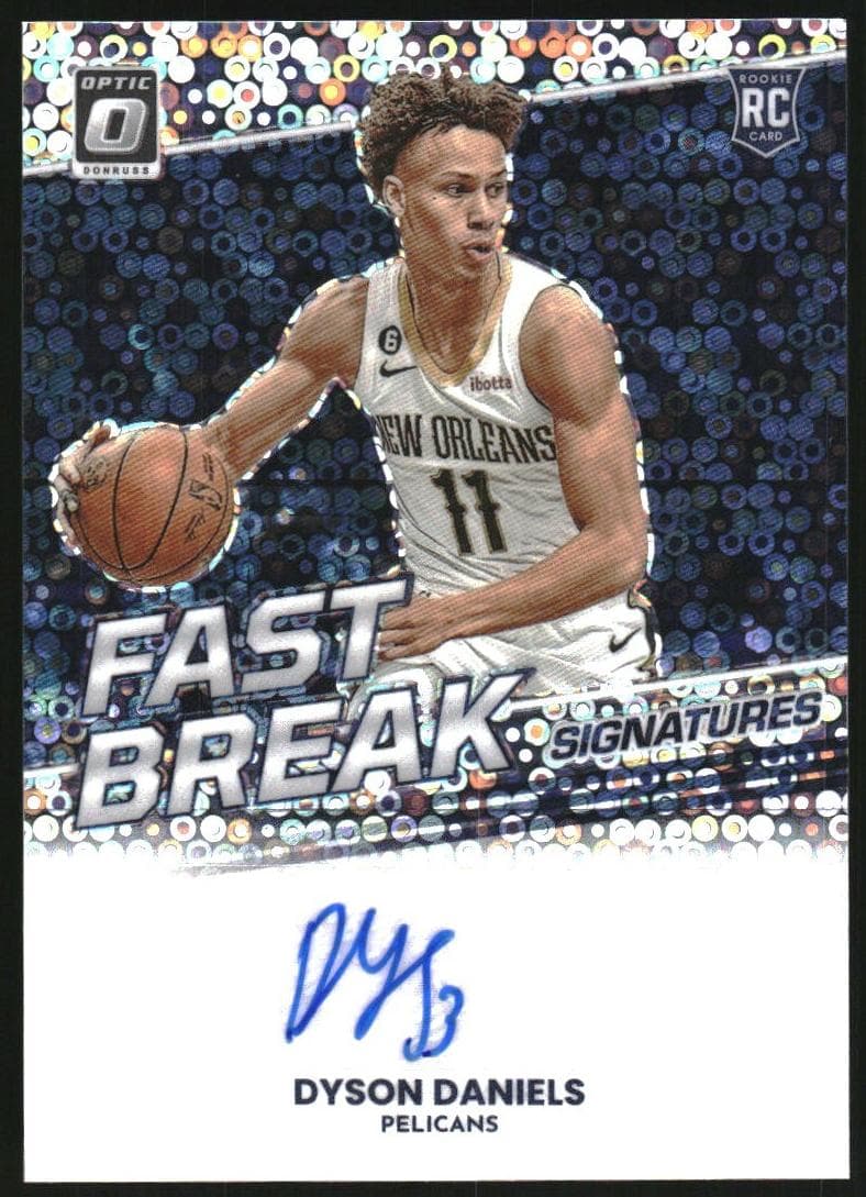 Dyson Daniels 2022 panini Donruss Optic
