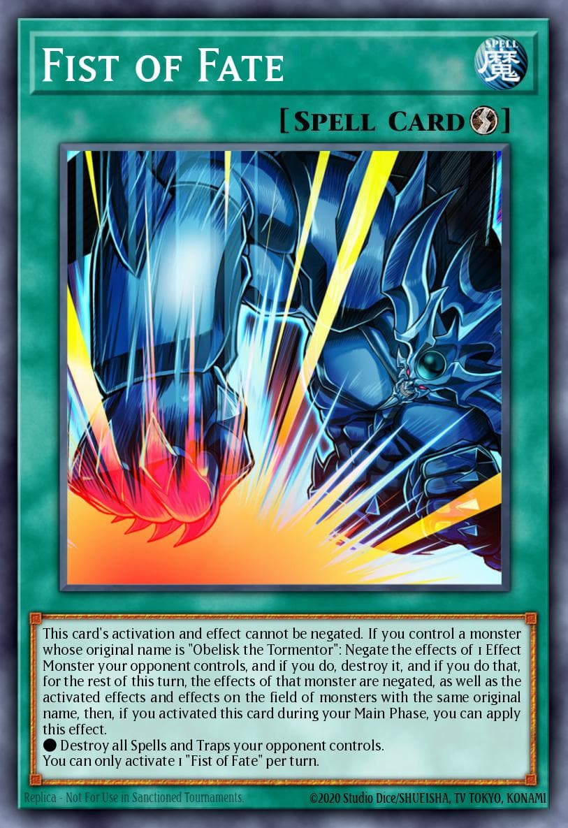 Fist of Fate #PGB1-JP002