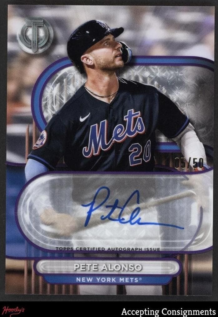 Pete Alonso 2024 topps Topps Tribute