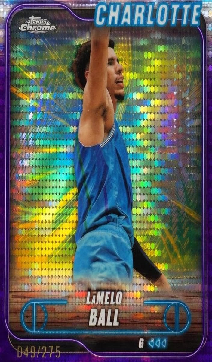 LaMelo Ball 2024 topps Topps Chrome