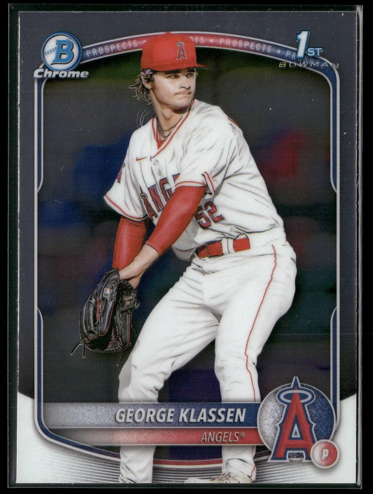 George Klassen trading card