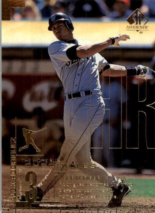 Alex Rodriguez 1999 unknown SP Authentic