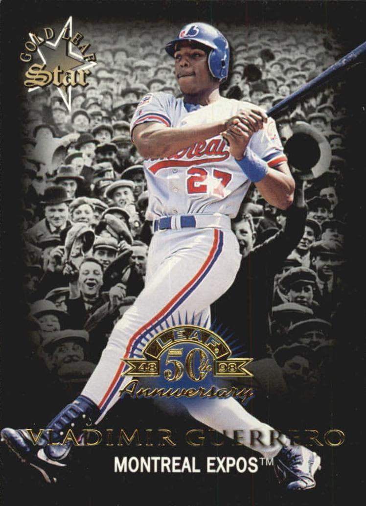 Vladimir Guerrero 1998 leaf Leaf