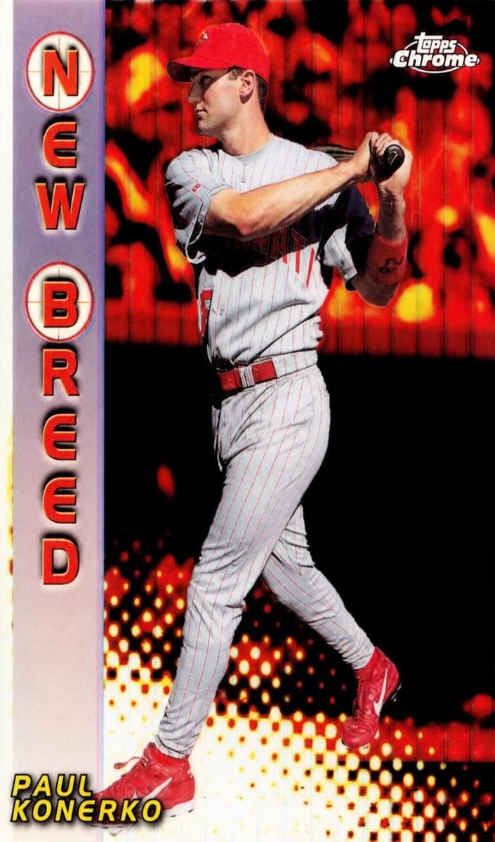 Paul Konerko 1999 topps Topps Chrome
