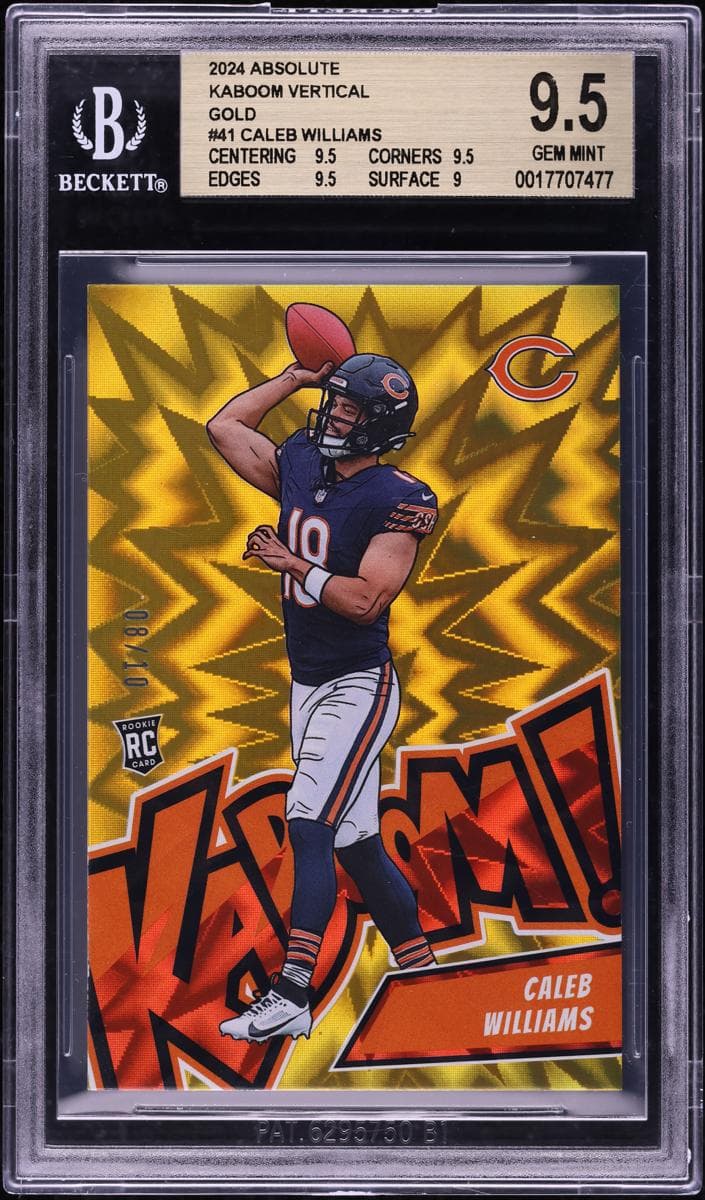 Caleb Williams 2024 panini Panini Absolute