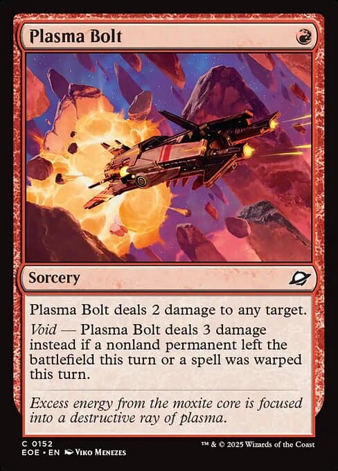 Plasma Bolt 2025 Magic: The Gathering Edge of Eternities
