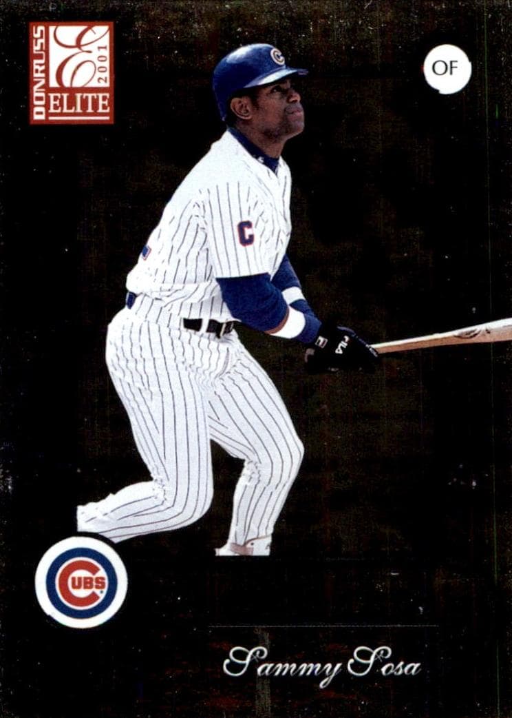 Sammy Sosa 2001 panini Donruss