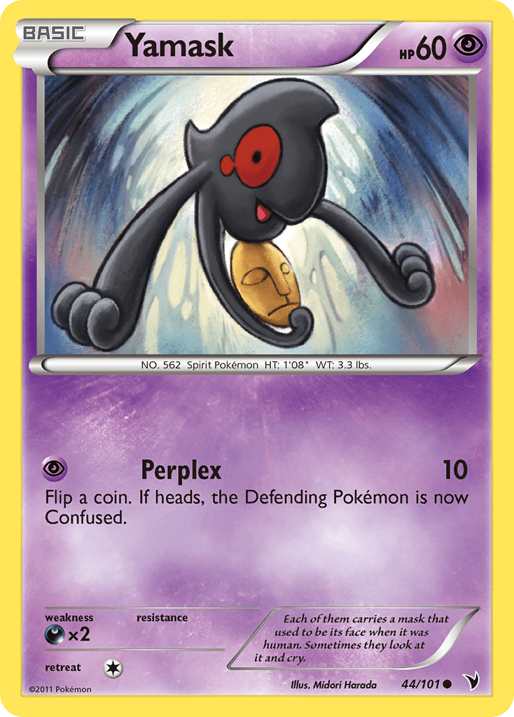 Yamask 2011 Pokemon Noble Victories
