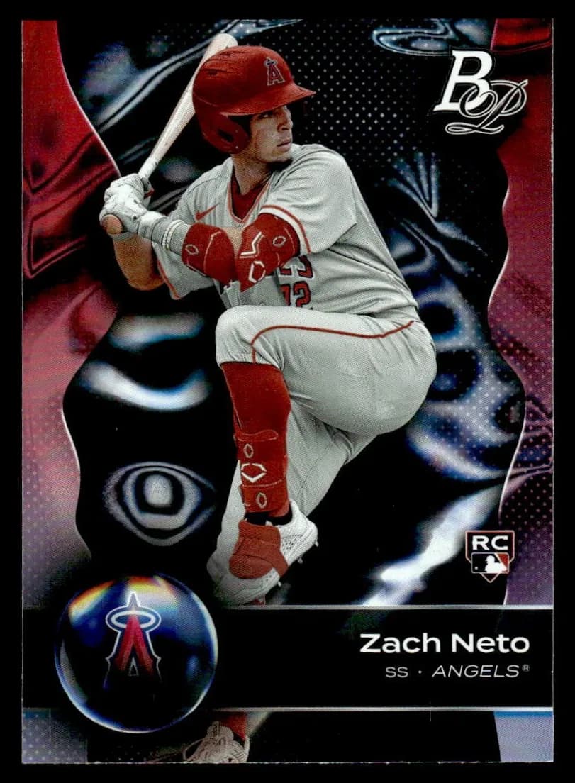 Zach Neto 2023 bowman Bowman Platinum