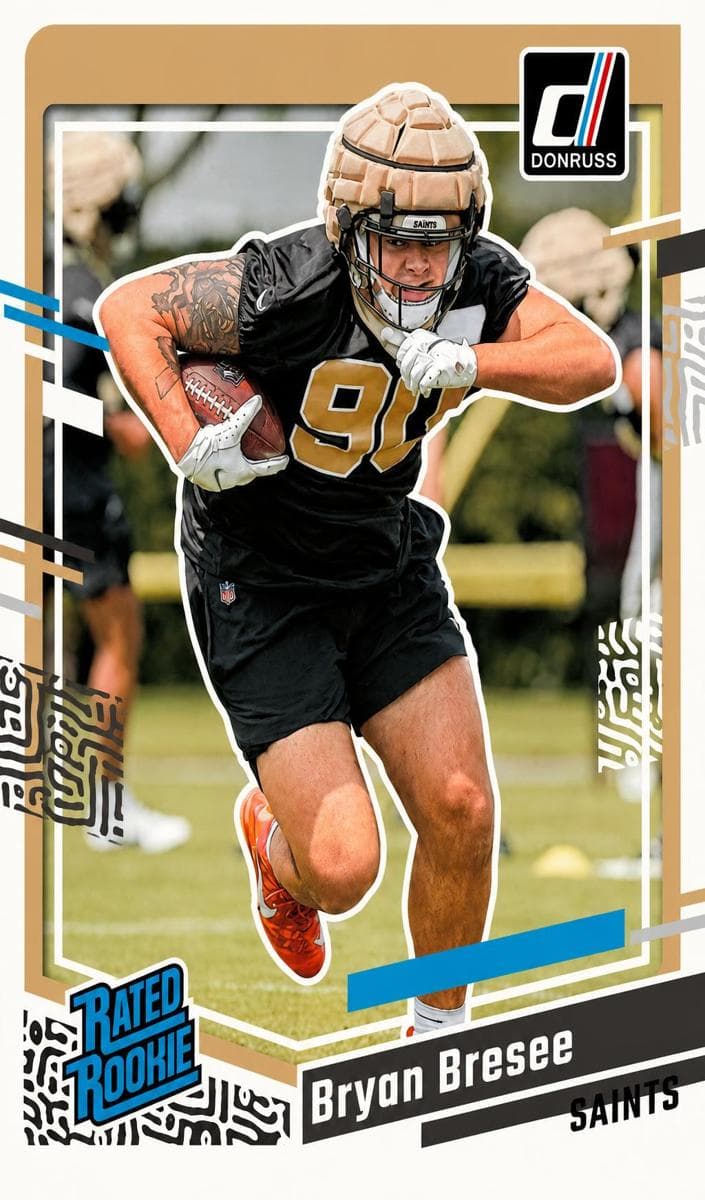 Bryan Bresee 2023 panini Panini Donruss