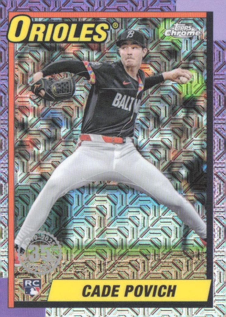 Cade Povich 2025 topps Topps