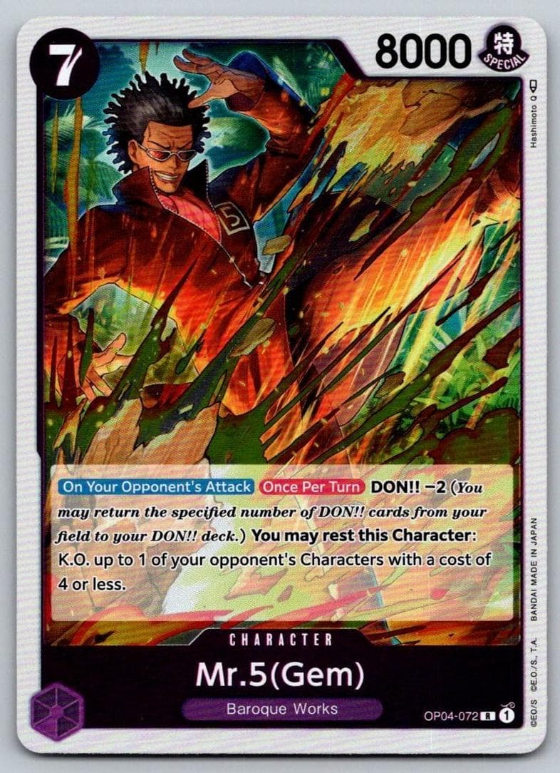 Mr.5 Gem #OP04-072