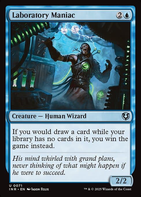 Laboratory Maniac 2025 Magic: The Gathering Innistrad Remastered Borderless