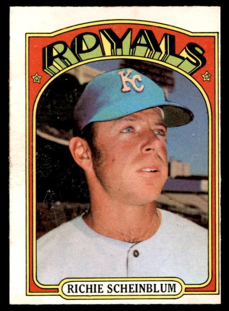 Richie Scheinblum 1972 topps O-Pee-Chee
