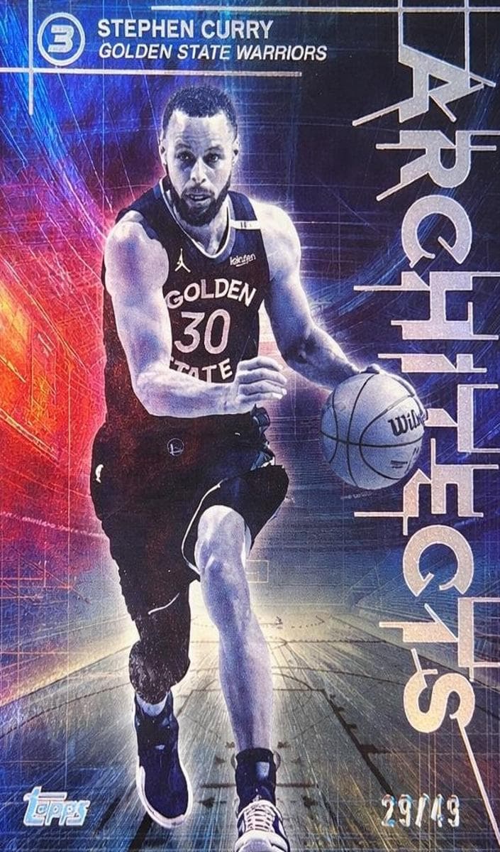 Stephen Curry 2025 topps Topps 3