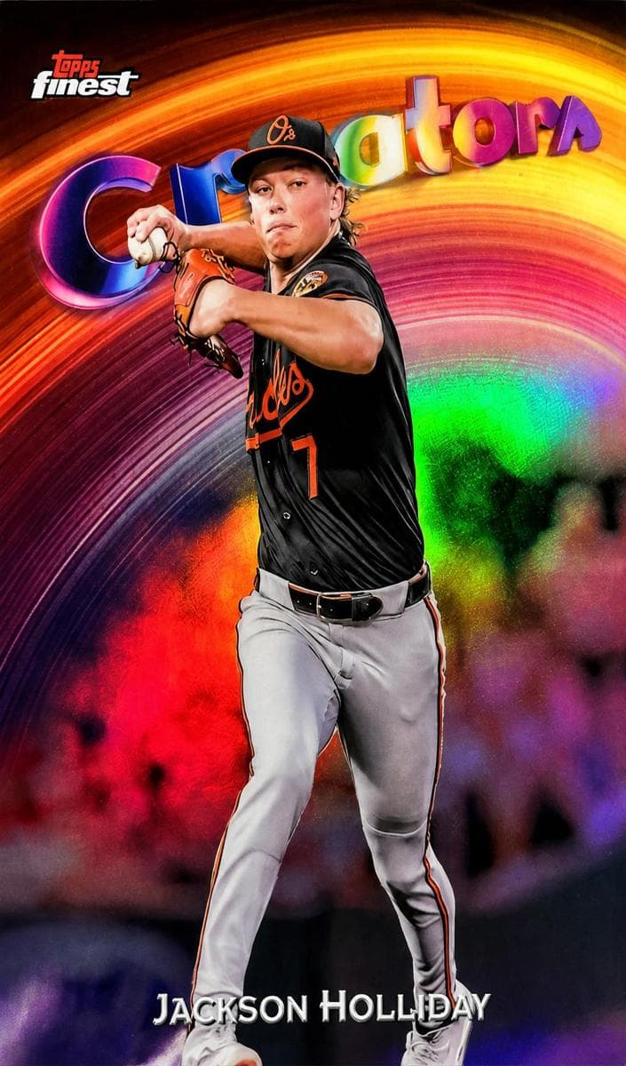 Jackson Holliday 2025 topps Topps Finest