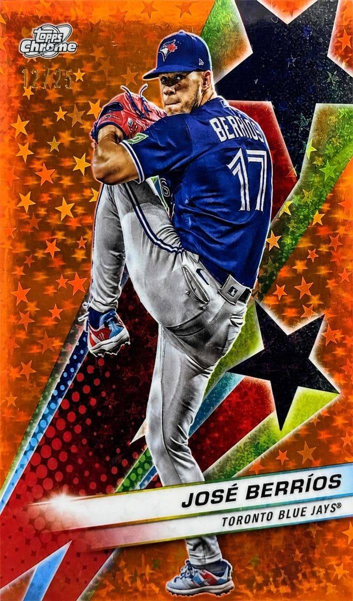 José Berríos 2024 topps Topps Cosmic Chrome