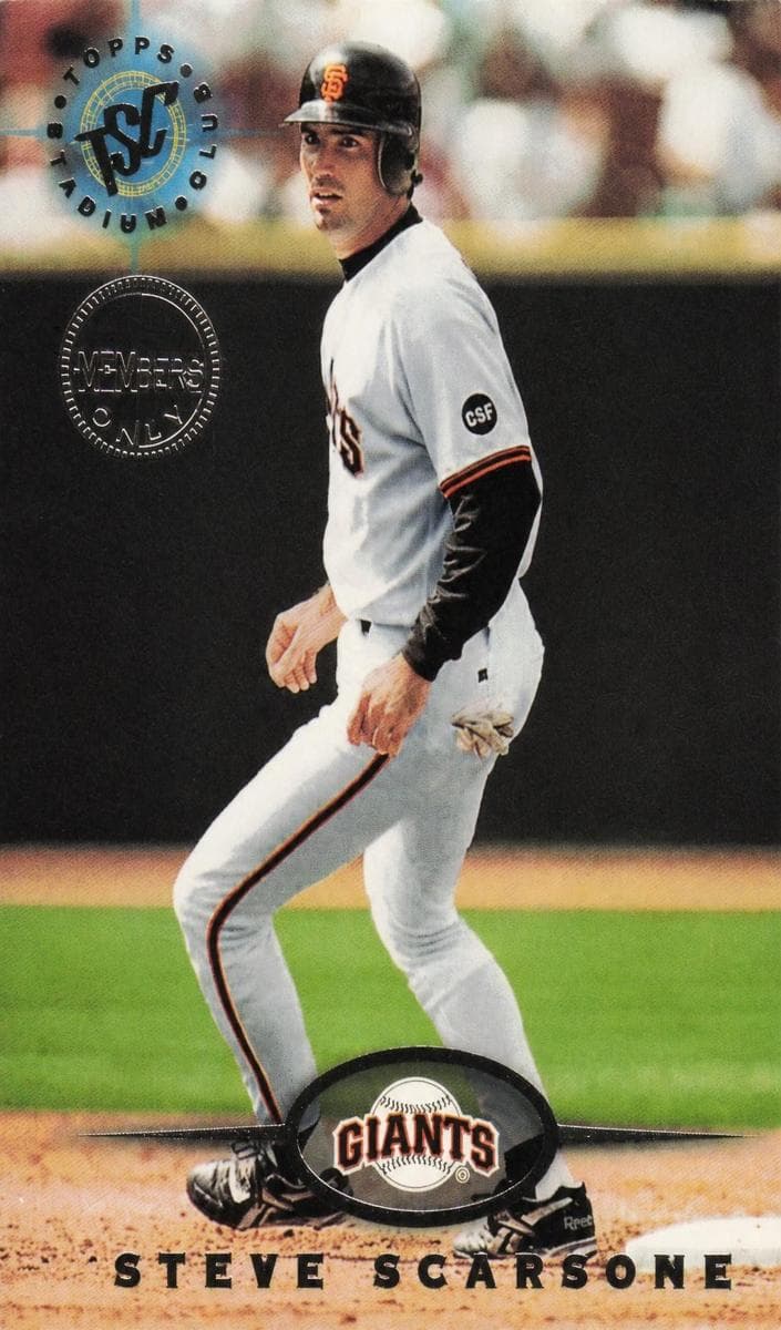 Steve Scarsone 1995 unknown Stadium Club