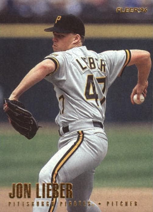 Jon Lieber 1996 fleer Fleer Update