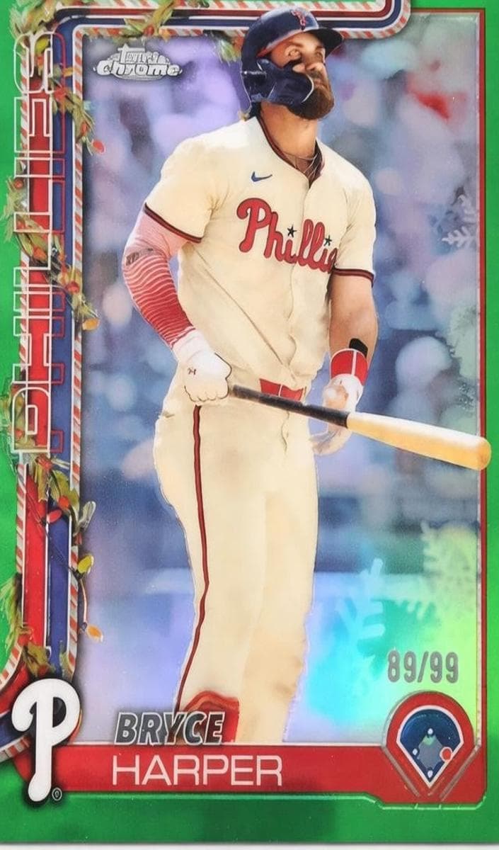 Bryce Harper 2025 topps Holiday