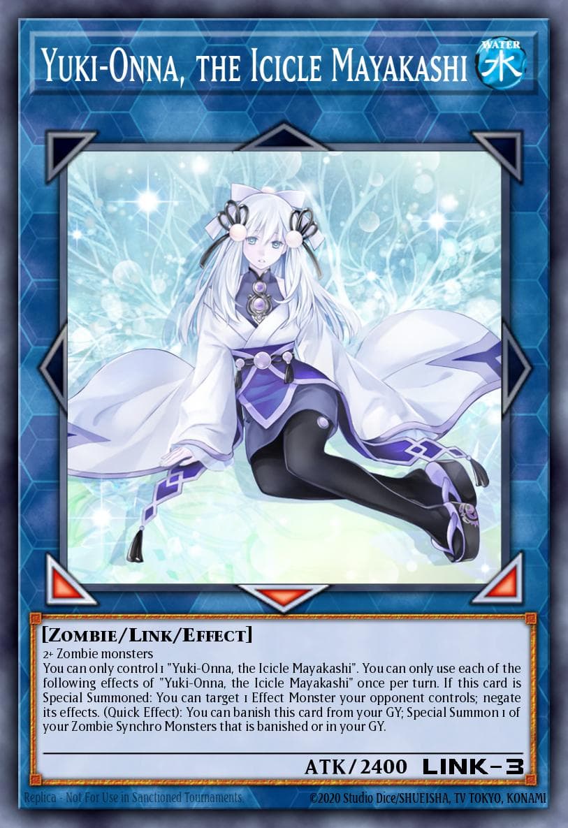 Yuki-Onna, the Icicle Mayakashi #MAMA-EN014