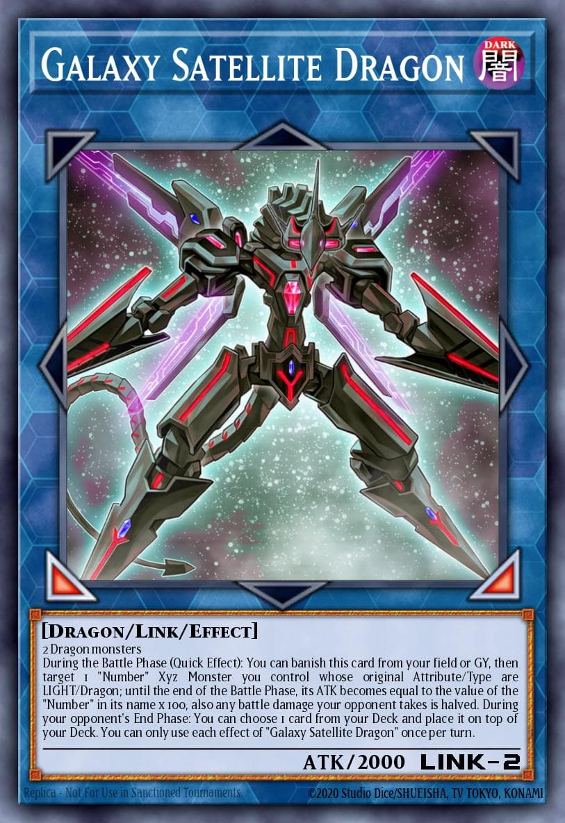 Galaxy Satellite Dragon 2019 Yu-Gi-Oh! Chaos Impact