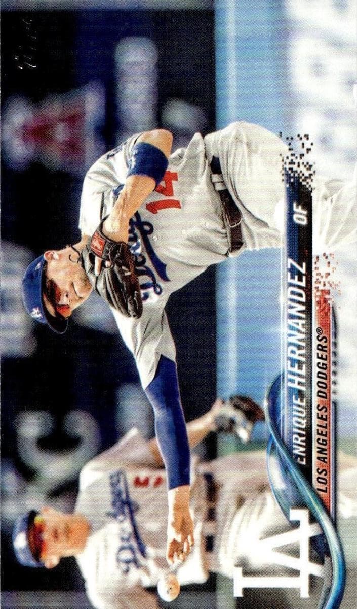 Enrique Hernandez 2018 topps Topps